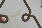 Antique  Fireplace  Pot Trivet Kettle  Stand Tripod Forged Iron Original 19thc
