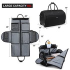 Modoker Rolling Garment Bags  Large Garment Duffle Bag With Wheels  3 In 1 Ga   