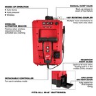2774-21hd Milwaukee M18 Cordless 6-tool Combo Kit W  Batteries Charger   Case