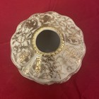 Vintage Unbranded Gold Beaded Porcelain Hair Receiver
