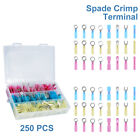 250pcs Heat Shrink Wire Connectors Electrical Terminals Kit Crimp Marine Auto Us