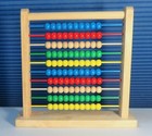 Melissa   Doug Abacus Wooden Counting Toy Educational 11 5 Inches High