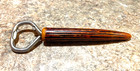 Vintage Bottle beer Opener W  Faux Deer Antler Handle
