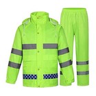  High Visibility Safety Rain Suit  Jacket  Pants High Visibility 1 Yellow-2xl