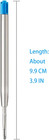 3 9  Ballpoint Ink Pen Refills 1mm Medium Tip For Parker Click Pens  Pack Of 10