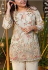 Women Kurta With Stylish Pant Embroidered Designer Look  Size S To Xxl 