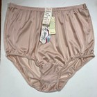 Vintage Vanity Fair Granny Panties  1980s Antron Nylon Lot Of 2 Sz 6  xs-s 