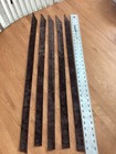 Antique Hickory Wood Shaft Golf Buffalo Suede Replacement Grips Hand Cut New 5pc