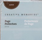 Creative Memories 2 Packs True 12x12 Page Protectors 16 Per Pack New Sealed 2008