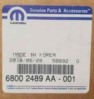 Mopar Genuine Oem 07-18 Jeep Wrangler Jk Rear Liftgate Wiper Motor Replacment 