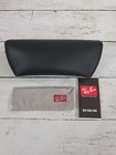 Genuine Ray-ban Sunglasses Case Black Faux Leather Snap Closure Case Only