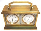 Antique Clock   Barometer Carriage Clock Timepiece C1890 By Charles Frodsham