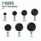 Rubber Grommet Kit  81 Pack-7 Sizes Firewall Rubber Grommets Durable Rubber