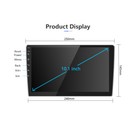 Car Stereo Radio Auto Carplay Android 13 10 1  Double 2din Touch Screen Gps Wifi