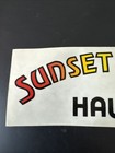 1 Vtg 1980s Sunset Beach Hawaii Decal Sticker