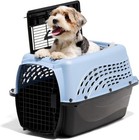 Dog Crates For Small Dogs   Cat Carriers  Two-door Plastic Pet Kennel  Top      