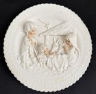Vintage Giuseppe Armani Nativity Wall Plate 1984 Florence Capodimonte Italy 6 5   