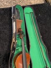 Antique Nicolaus Amatus Fecit In Cremona 1636 Violin Complete With Case And Bow