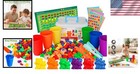 Counting Toys Set  90 Pcs Color Sorting For Toddlers   Preschool Learning