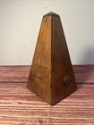 Vintage Seth Thomas Metronome De Maelzel Wood Timer Wind Up Works  7