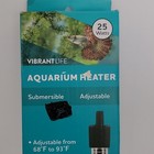 Vibrant Life Submersible Adjustable Aquarium Heater 25w Up To 5 Gal