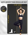 72  x48   Large Yoga Mat  Extra Thick Tpe Workout Mat