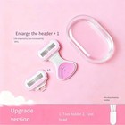 Whityle Pink Mini Girls  Razor With 2x 5-blade Refills