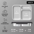 Bentgo Stainless Steel Lunch Box - Black