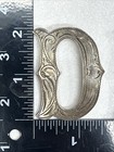 Vintage Sterling Silver Engraved Letters D And K See Video