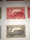Montserrat 1938 Kgv Used Collection Page   1 10 - 5 - High Values