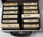 Vtg lot 12  Misc Billy Joel neil Diamond lionel Richie fleetwood 8-tracks W case