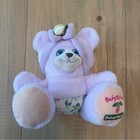 Fisher-price Vintage Baby Kristin Bear Jointed Briarberry Toy Purple 1999