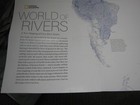 World Of Rivers Map April 2010 National Geographic