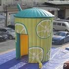 Inflatable Snack Bar  Snack Container  Gazebo  Sales Stand  Kiosk  Gastronomy Pvc