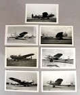  11 Vintage 2 75  X 4 5  Black   White Photos Of Wwii British Airplanes C  1945