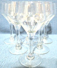 Vintage Cut Crystal Elegant Cordial Or Liqueur Stemmed Glasses Set Of 6
