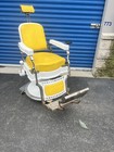 Koken Barber Chair With Working Hydraulics And Headrest  Great Condition Ashtray
