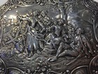 Antique 19th Century German Musician s Box -800 Silver- Rare - Large - Beautiful