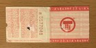 1982 Asia Heat Of The Moment Tour San Diego Concert Ticket Stub Taped J2