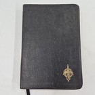 Vtg 1988 Holy Bible Nkjv Thru The Bible Radio Network Slimline Reference Leather