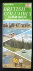 1969 1970 British Columbia Official Province Road Map Highway Canada Campground