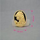Lady Silicone Mold Cameo Sugarcraft Resin  Polymer Clay Mould Soap Fimo Wax
