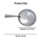 Medieval Folding Pan Hand Forged Iron Fully Functional Camping Accessory Large