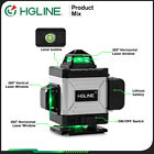 16 Lines 4d Laser Level 360   Self Leveling Rotary Cross Line Measure Batteries