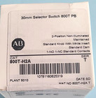 New Ab 800t-h2b 800th2b Selector Switch Allen-bradley