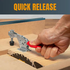 500 Lbs  Horizontal Quick-release Toggle Clamp  2-pack 