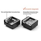 Flash Hot Shoe Mount Adapter To 1 4 Thread Hole With Male Adapter