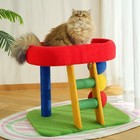 24  Cat Tree Tower Condo Sisal Scratching Posts Plush Perch