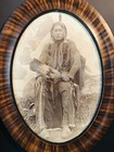Amazing    ahpeahtone    Kiowa Chief Framed Photograph From Oklahoma Estate excelent