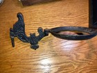 Victorian Style Cast Iron Oil Lamp Wall Mount No Bracket